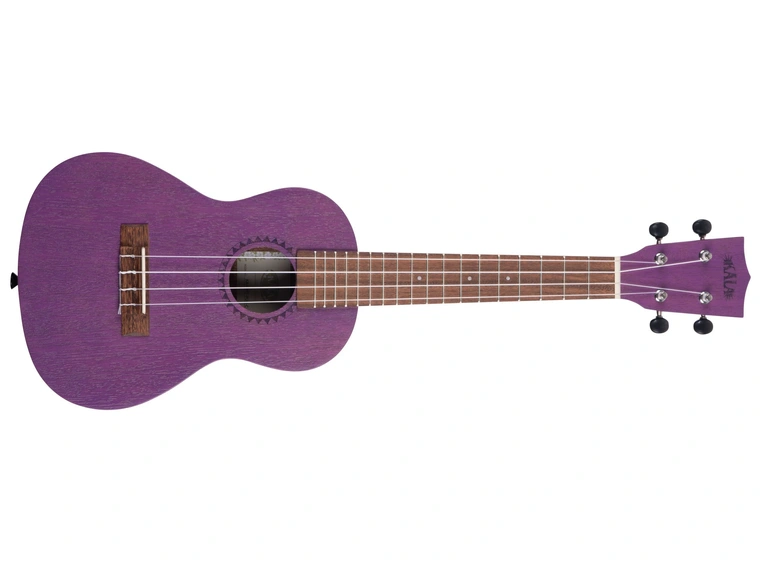 Kala KA-MRT-PUR-C Royal Purple Watercolor Meranti Concert Ukulele 