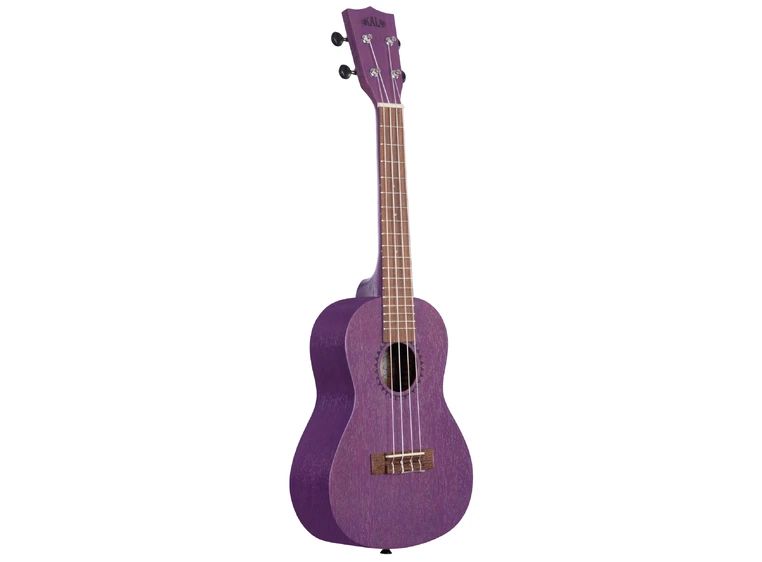 Kala KA-MRT-PUR-C Royal Purple Watercolor Meranti Concert Ukulele 