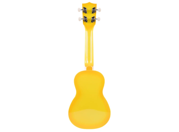 Kala Makala Dolphin MK-SD-YLBURST Yellow Burst Soprano Ukulele med bag 
