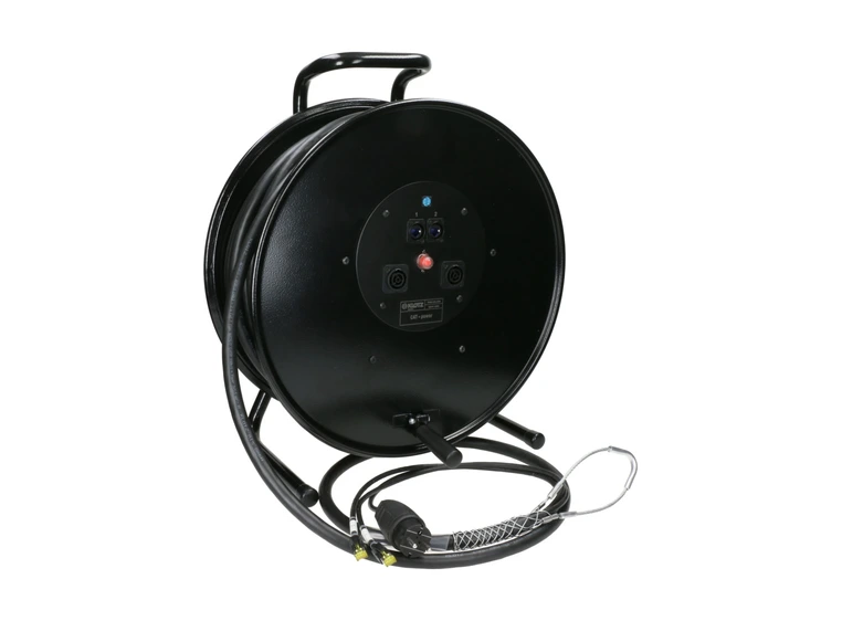 Klotz hybrid cable 2xCAT7 etherCON 3G1.5 Schuko/TRUE 1 50m 