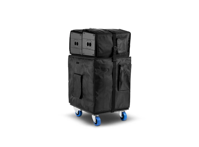 LD Systems DAVE 15 G4X BAG SET Transportsett med rullebrett og cover 