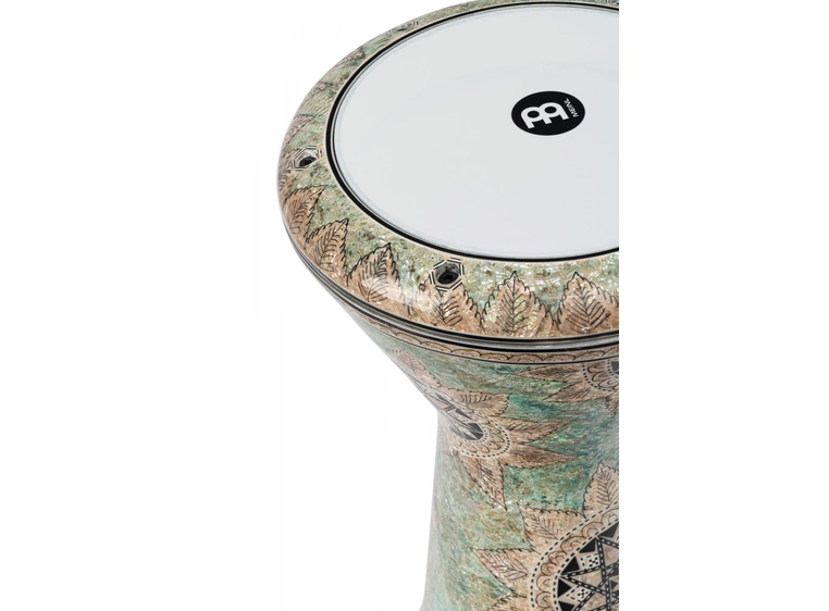 Meinl AEED4 9 Artisan Doumbek White Pearl, Mosaic Queen 
