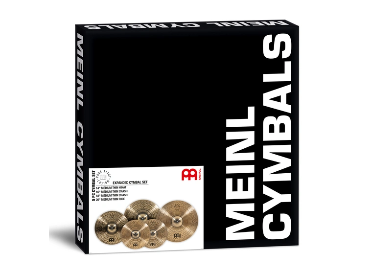 Meinl PAC14161820 Pure Alloy Custom Cymbal-set 14/16/18/20 
