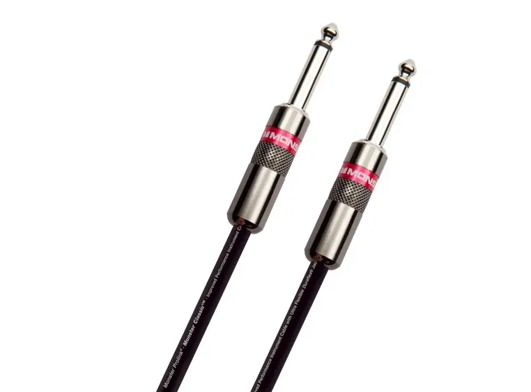 Monster Classic 12 ft. straight 1/4" plugs (600494) 