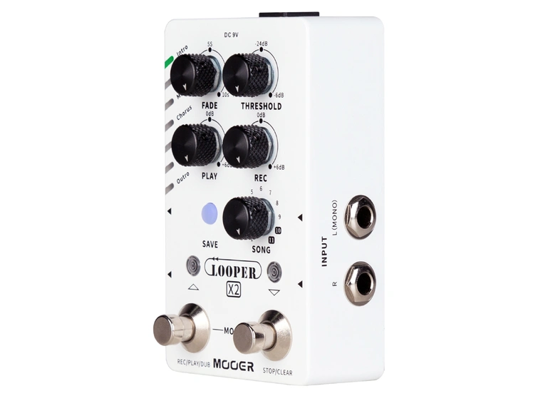 Mooer Looper X2 Stereo Looperpedal 