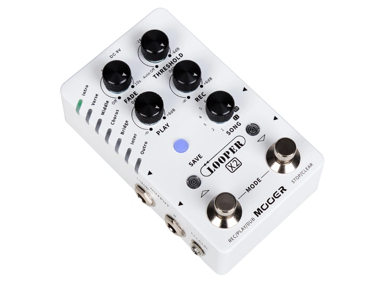 Mooer Looper X2 Stereo Looperpedal 
