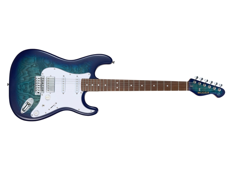 Mooer MSC20 Pro Guitar - Ocean Blue 
