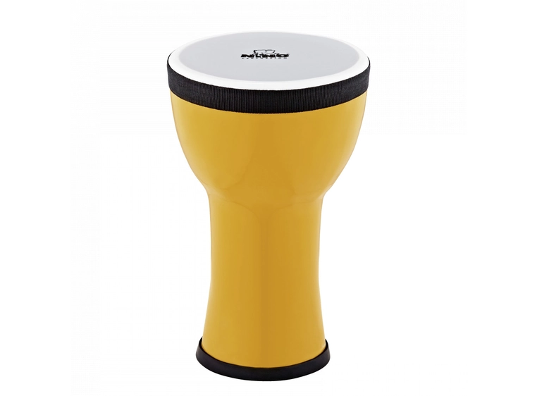 Nino Percussion NINO-EMDJ-LE Mini Djembe 6" Elements - Lemon 