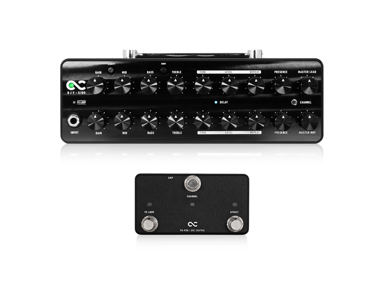 One Control BJF-S100 Gitartopp Inkl. P3S fotbryter 