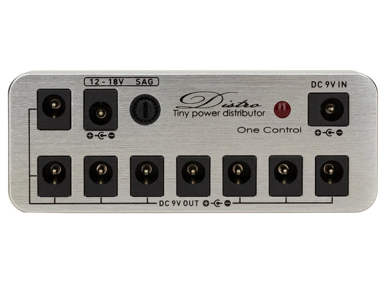 One Control Micro Distro All-In-One-Pack, Shiny Silver 