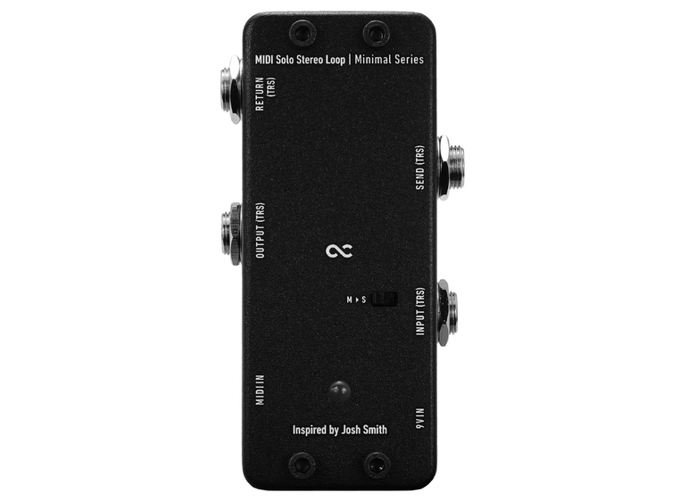 One Control Minimal MIDI SS Loop True Bypass Looper 