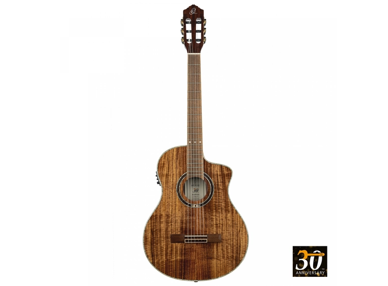 Ortega RCE30TH-ACA Nylonstr. gitar m/mik cutaway 30th Anniversary 