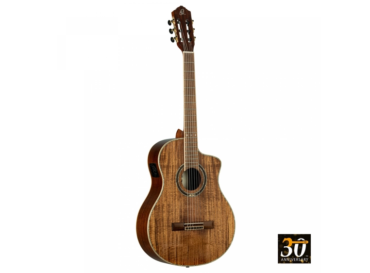 Ortega RCE30TH-ACA Nylonstr. gitar m/mik cutaway 30th Anniversary 