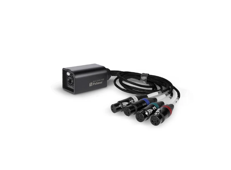 Palmer AoC Loom XLRf AOC from etherCON to 4 x XLR female 