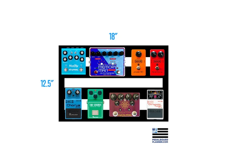 Pedaltrain CLASSIC JUNIOR Pedalboard* *Kunderetur with Tour Case 
