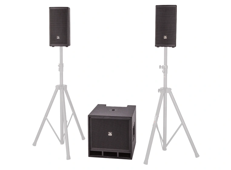 Proel LT812A Aktiv høyttaler 1x12"2x8 800W 