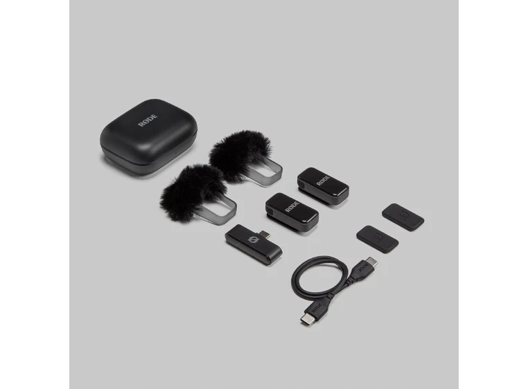 Røde Wireless Micro (USB-C, Black) Ultra-Compact Wireless Mic System 