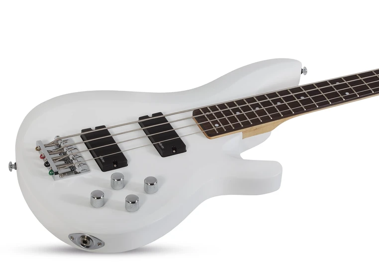 Schecter C-4 Deluxe Satin White 