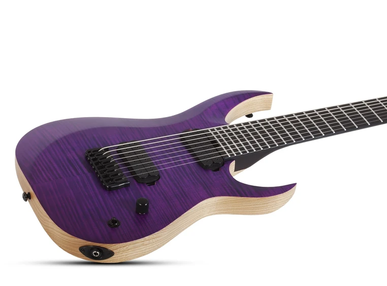 Schecter John Brown Tao-8 Satin Trans Purple 