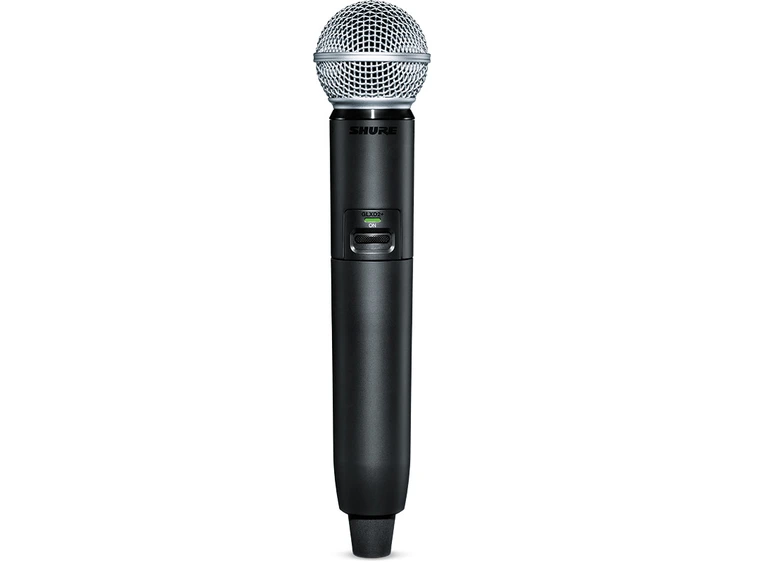 Shure GLXD124R+/85/SM58 Kombisystem 2.4 / 5.8 GHz Rackmonterbar 