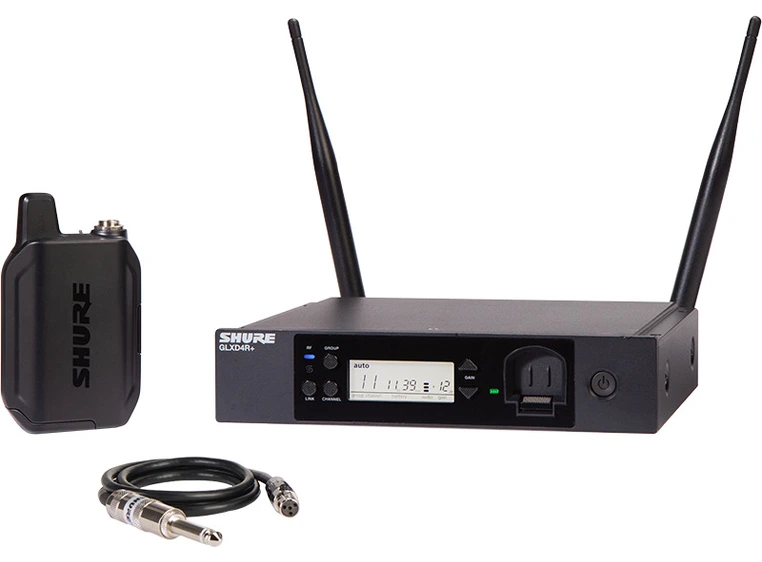 Shure GLXD14R+ Instrumentsystem 2.4 / 5.8 GHz Rackmonterbar 