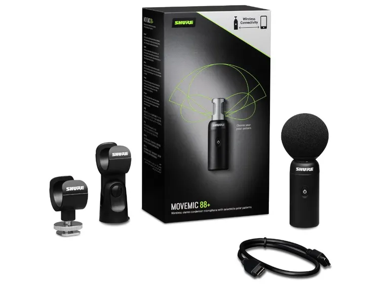 Shure MoveMic 88+ Trådløs Mikrofon 