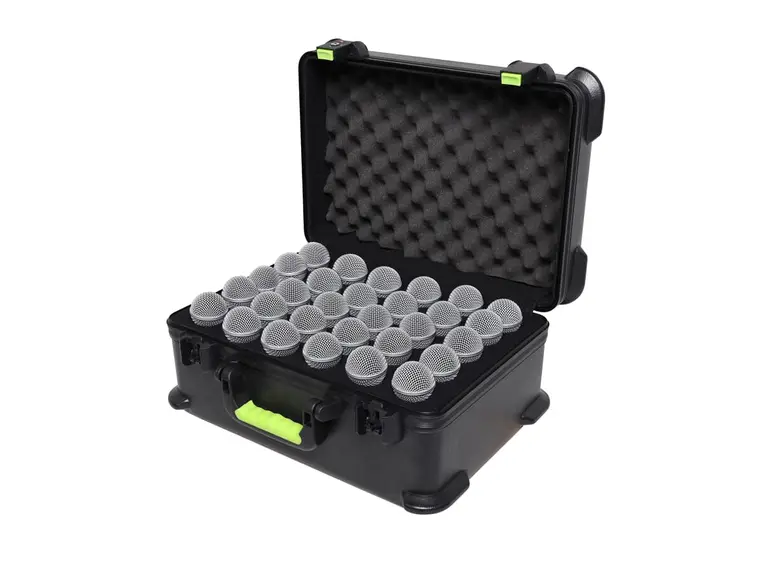 Shure SH-MICCASE30 Plastic Case with latches (30) Mics 