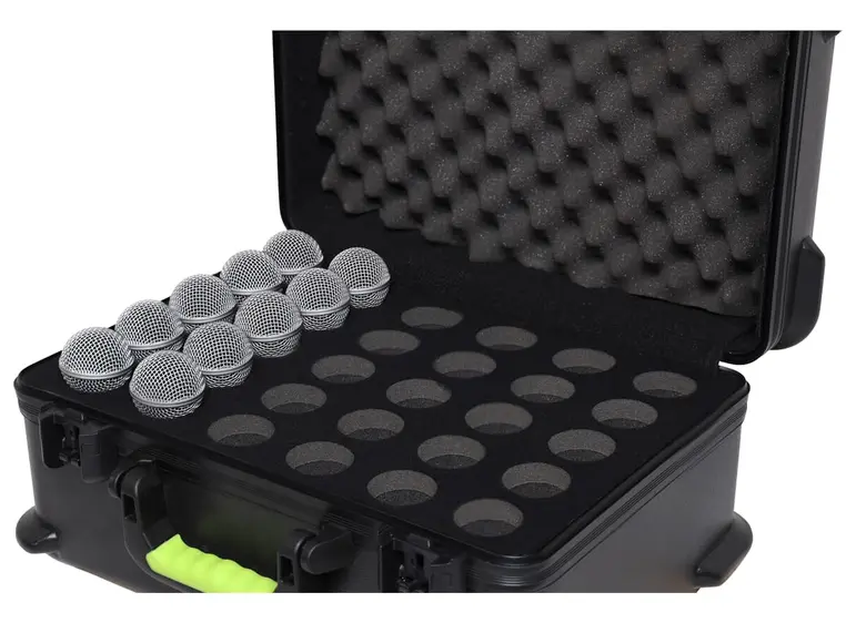 Shure SH-MICCASE30 Plastic Case with latches (30) Mics 