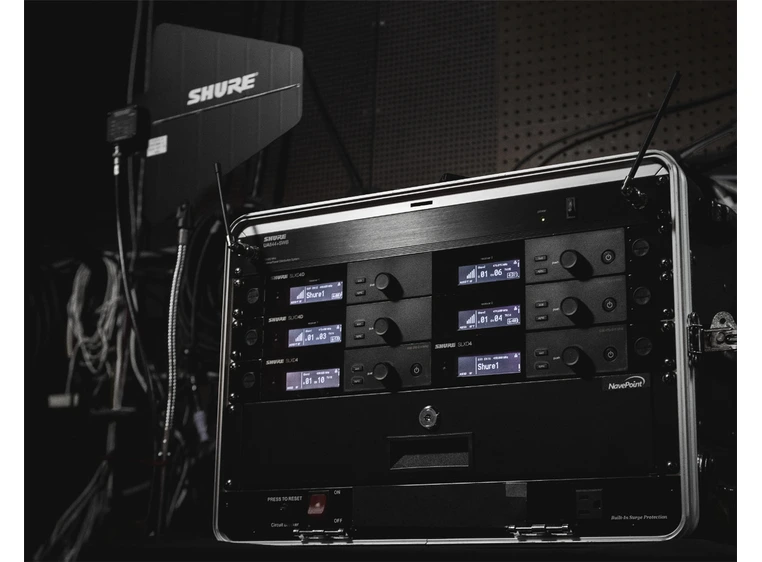 Shure SLXD4+ Wireless Receiver G65 (470-606MHz) 