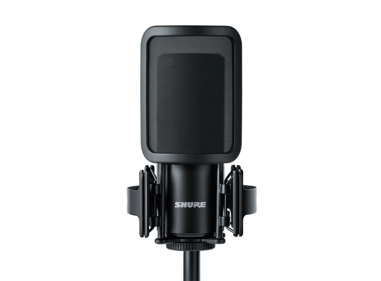 Shure SM4 KIT Studiomikrofon Med shockmount og popfilter 