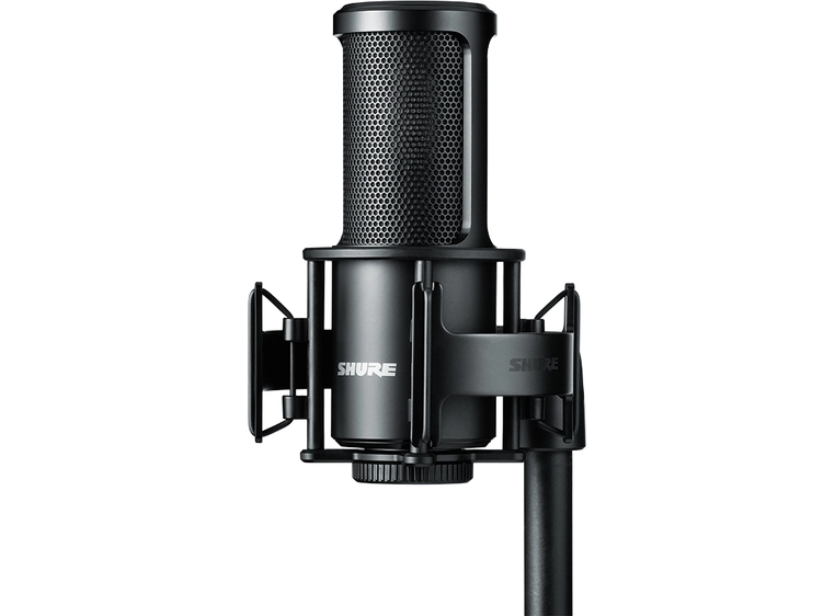 Shure SM4 KIT Studiomikrofon Med shockmount og popfilter 