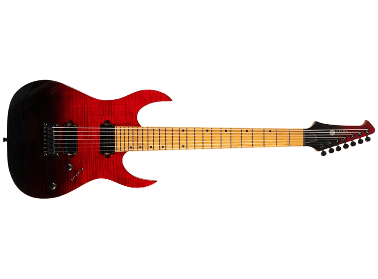 Spira Guitars S-457 Transparent Red 