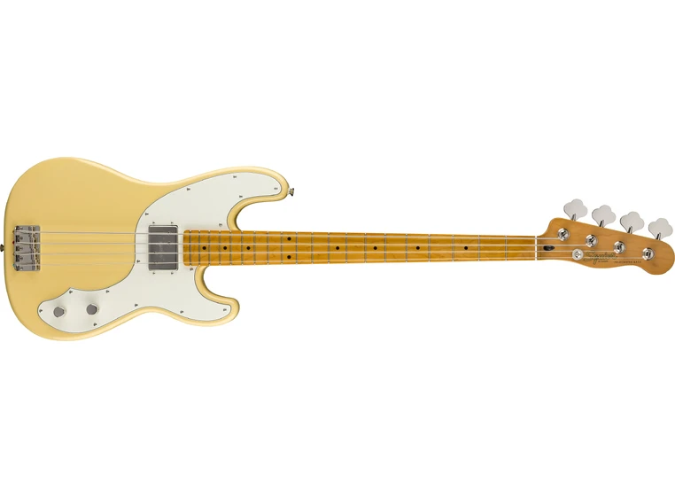 Squier Classic Vibe Telecaster Bass Maple, Parchment Pick, Vintage White 