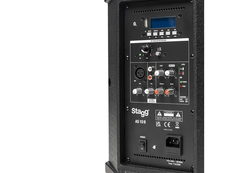 Stagg AS10B BT Active Speaker Battery 