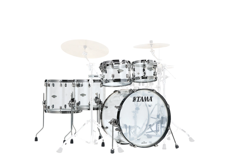 Tama MBA52RZBNS-CI SC Mirage 5-shellkit (10,12,14,16,22), Crystal Ice, 50th LTD 