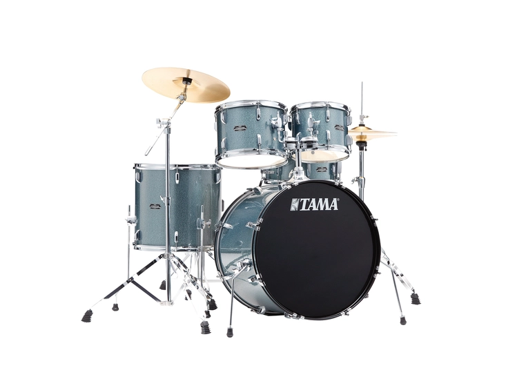 Tama ST52H5C-SEM Stagestar 5-del kompl. Trommesett m. cym, Sea Blue Mist 