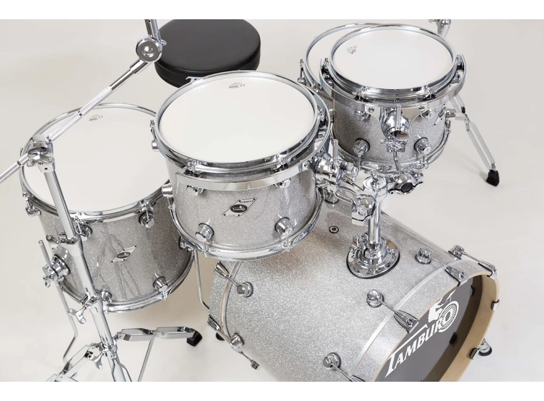 Tamburo TB FORMULA20SLSK Formula-sett 10T12T14FT14SD20BD Silver Sparkle 