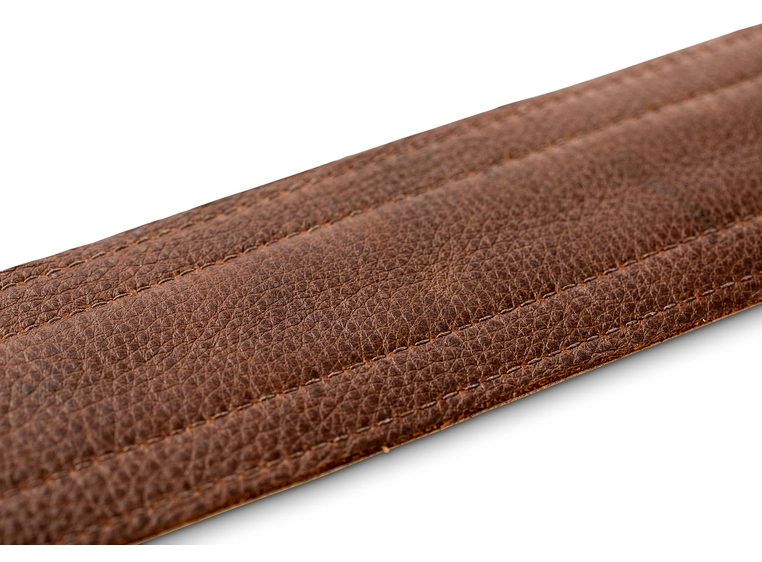 Taylor Reflections Strap Spruce/Ebony Leather, 2.5" 