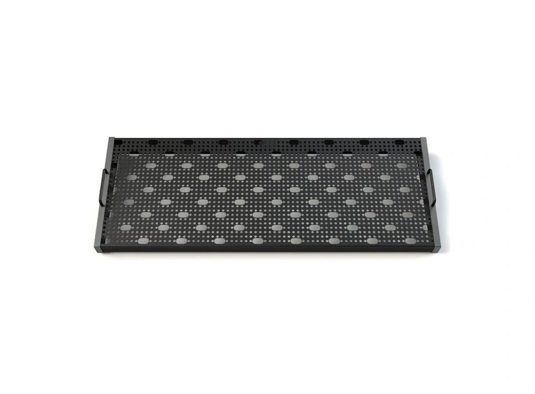 Temple Audio Design DUO Pedalbrett (32 x 86 cm) - Gun Metal 