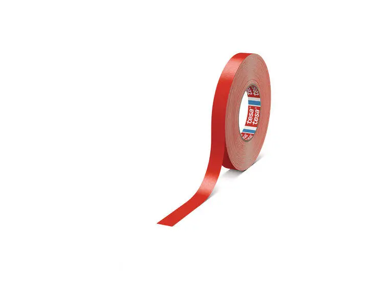 Tesa 4651 kraftfull Gaffa, Professional 19mm x 50m, rød 