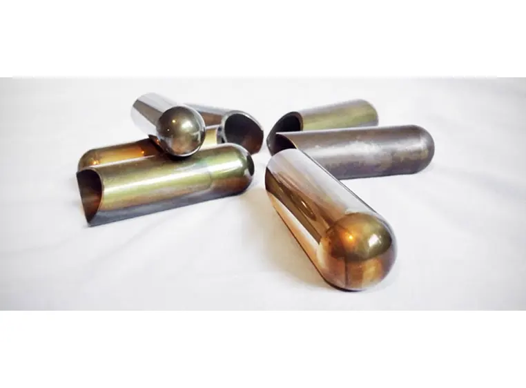 The Rock Slide Aged Brass Balltip Slide Large 