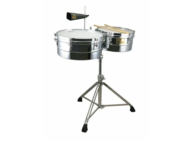 Tycoon 14" & 15" Chrome Timbales 