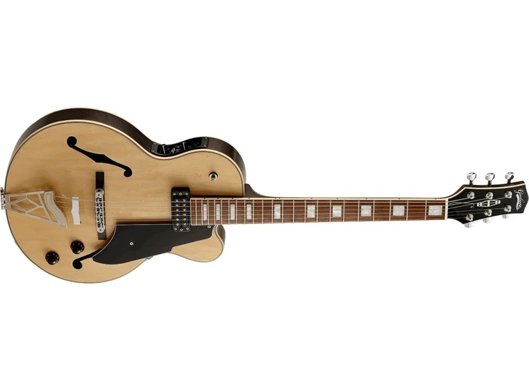 VOX Giulietta VGA-5TD Archtop El-gitar Natural Gun Metallic 