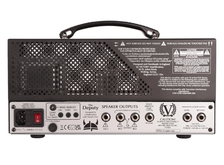 Victory Amplifiers The Deputy Lunchbox Head 