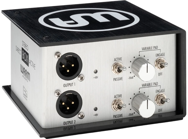 Warm Audio WA-DI-A2 Aktiv Stereo DI-boks 