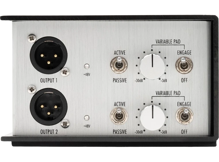 Warm Audio WA-DI-A2 Aktiv Stereo DI-boks 