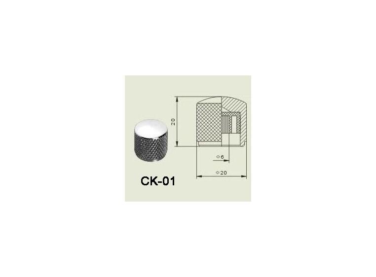 Wilkinson CK-01 el-gitar Control knob metal