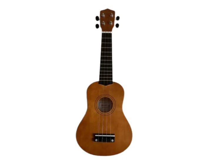 Woodrock 100LBR Ukulele Light Brown Inkl bag og strenger 