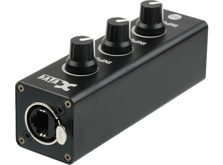 Xvive PX-A Portabel 3-kanals IEM-mikser 