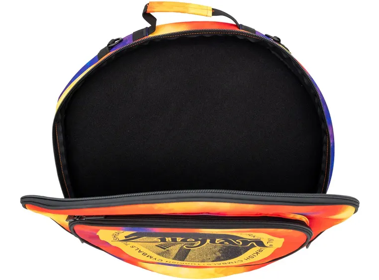 Zildjian Student Cymbal Bag 20&quot;, orange 15&quot; hi-hat lomme, stropper, solid nylon 